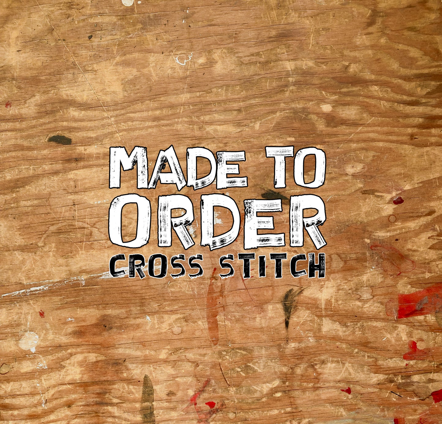 Custom Finished Framed Stitch - BT