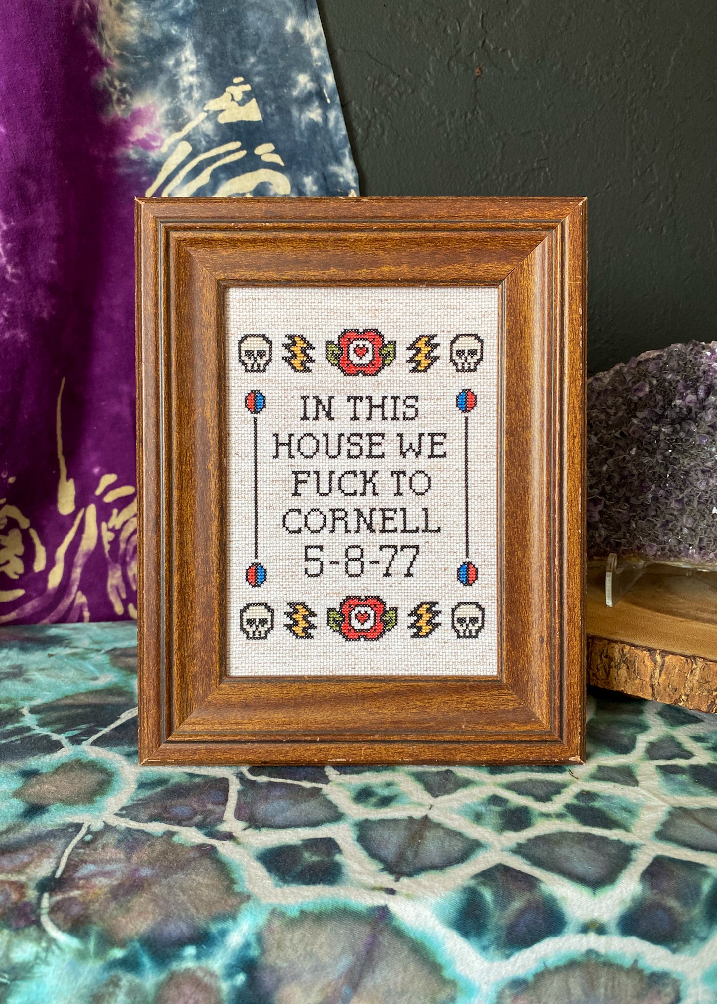 Grateful Dead Cornell '77 Paper Art Print