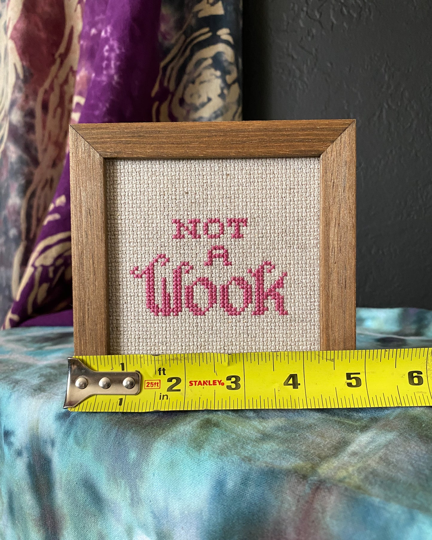 Not a Wook Cross Stitch Art