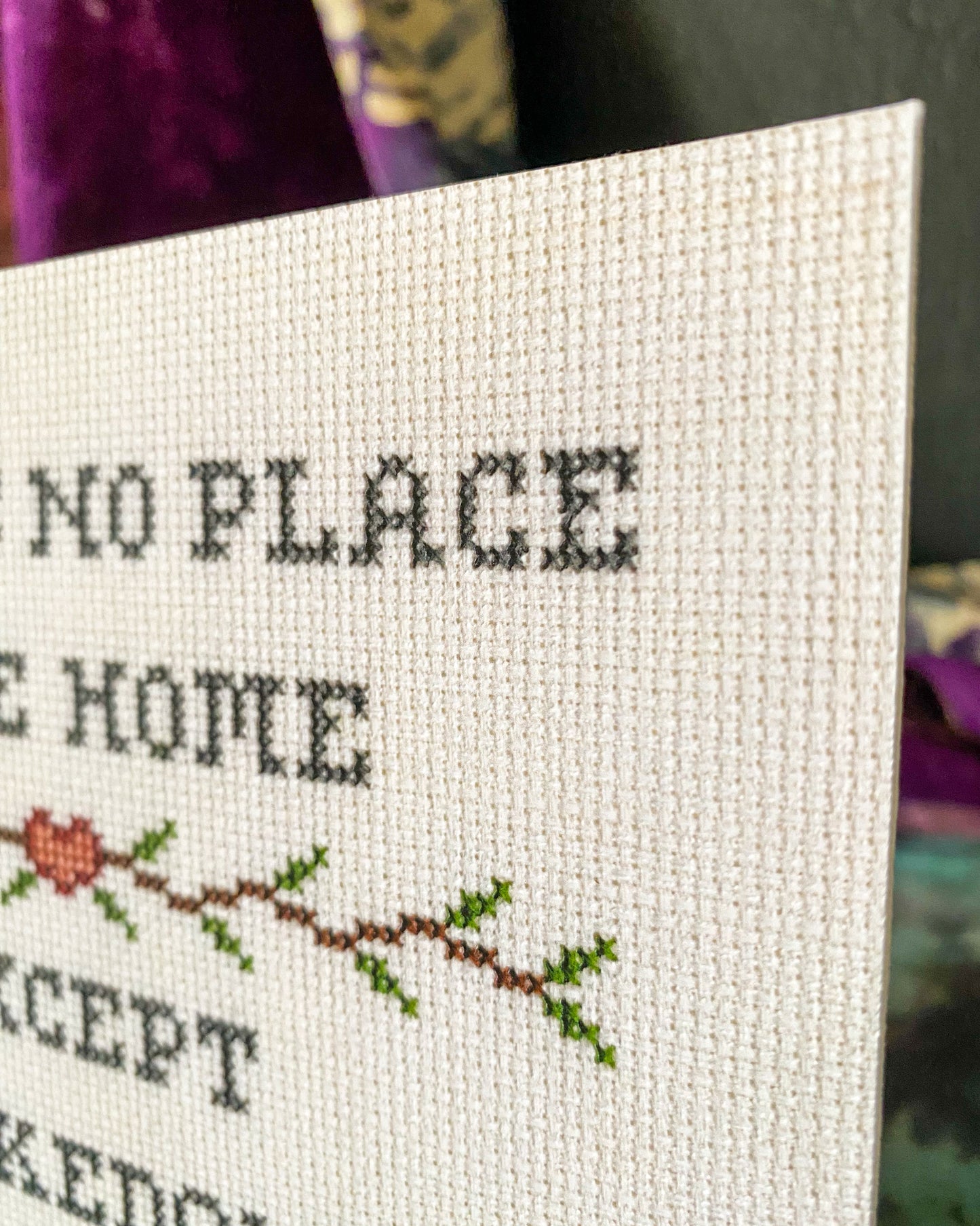 No Place Like Shakedown Cross Stitch Paper Print