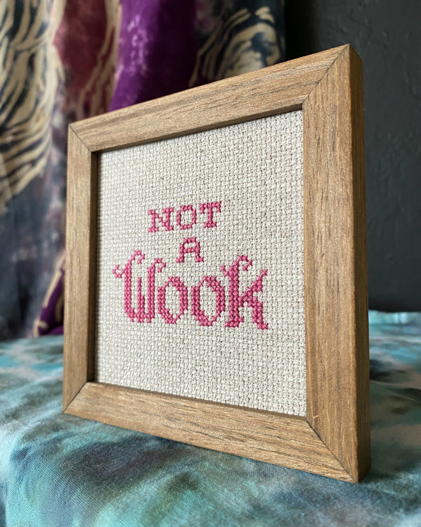 Not a Wook Cross Stitch Art