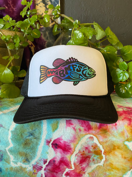 Billy MF Strings Rainbow Bass Trucker Hat