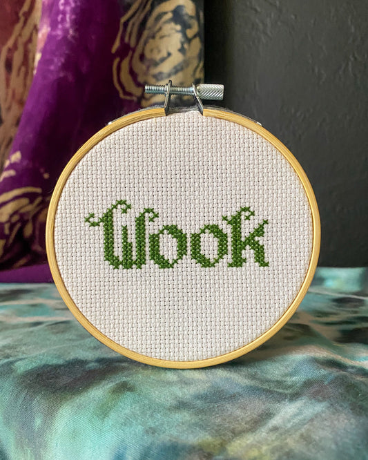 Wook Beginner Cross Stitch Kit