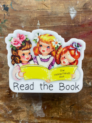 Read the Book Sticker