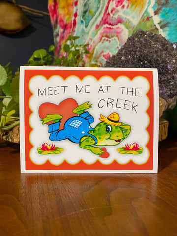 BMFS Meet Me At The Creek Valentine's Day Card