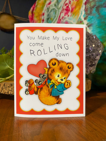 BMFS Rolling Down Valentine's Day Card