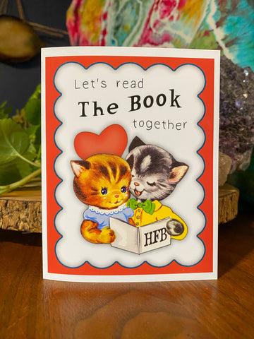 Phish Helping Friendly Book Valentine's Day Card