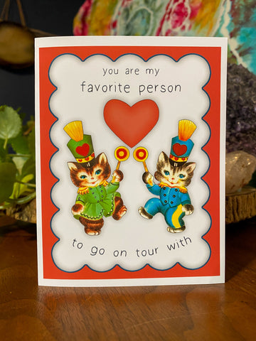 Phish Favorite Tour Love Valentine's Day Card