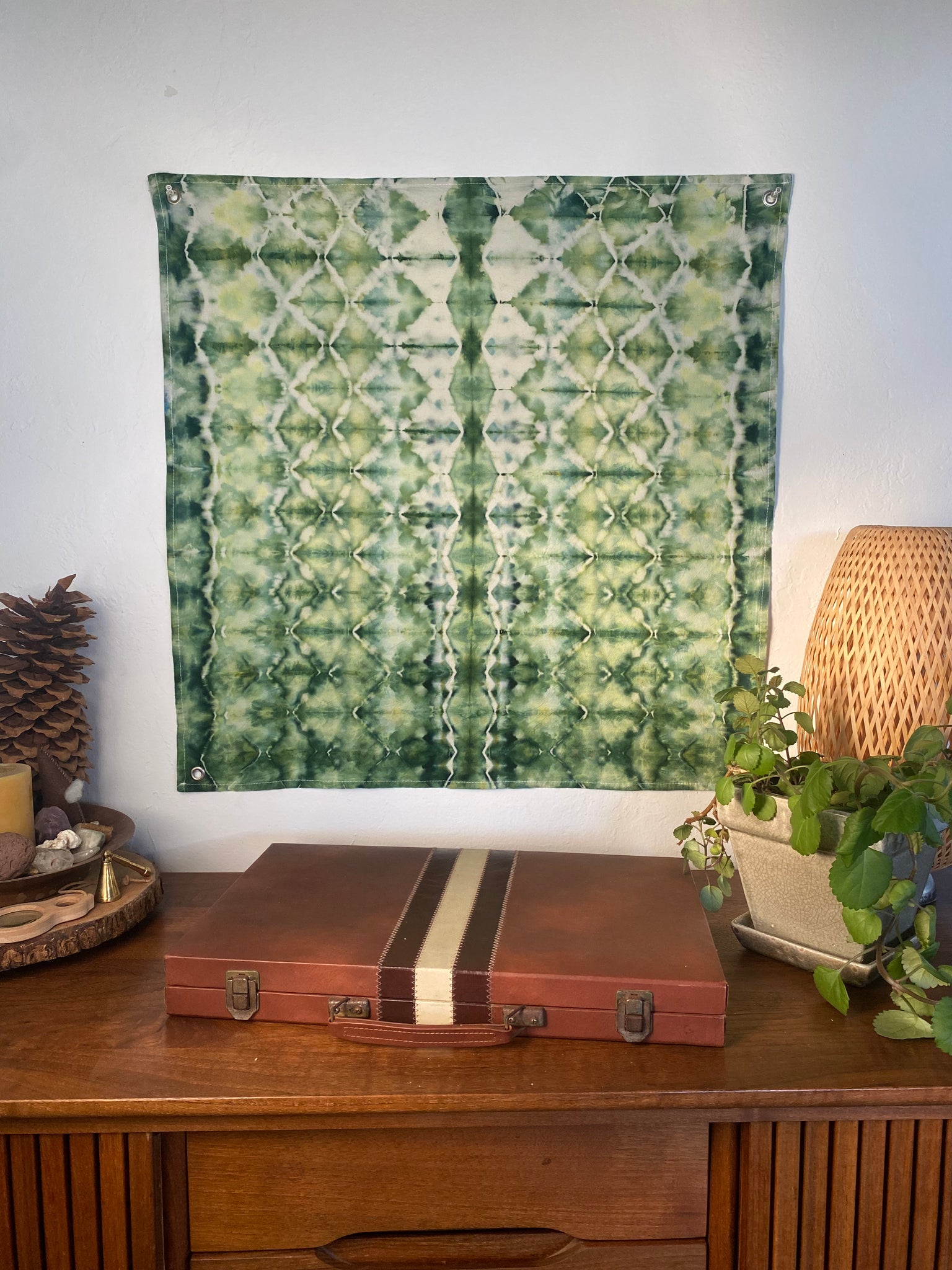 Green Fade Mini Tapestry