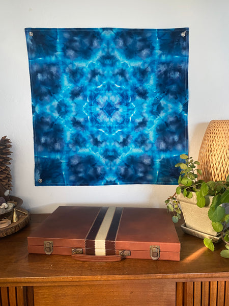 Glacier Snowflake Mini Tapestry