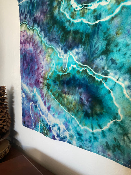 Seaglass Geode Mini Tapestry