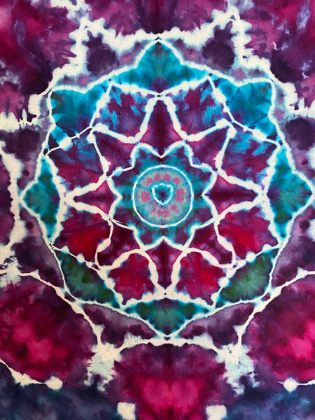 Peacock Mandala Mini Tapestry