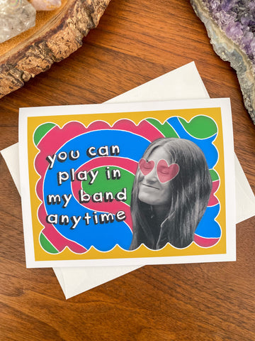 Grateful Dead Valentine's Day Love Card: Donna