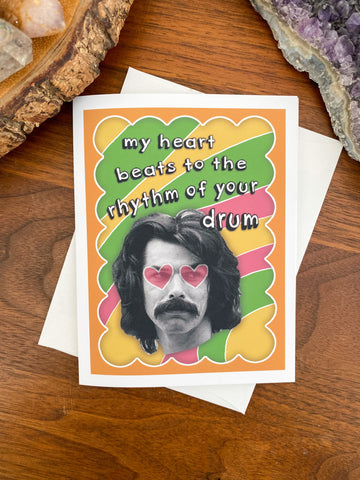 Grateful Dead Valentine's Day Love Card: Mickey