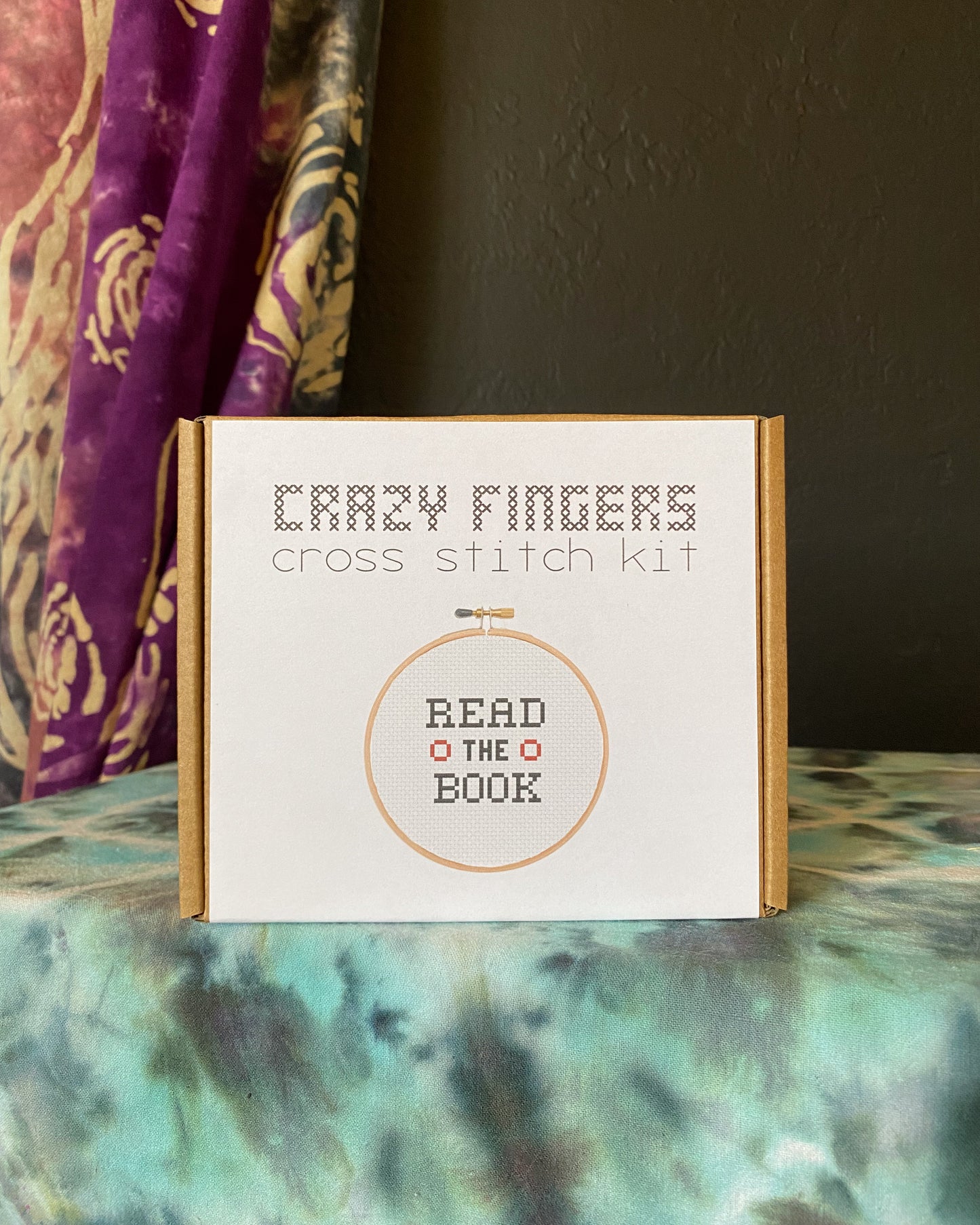 Phish Read the Book DIY Beginner Cross Stitch Kit