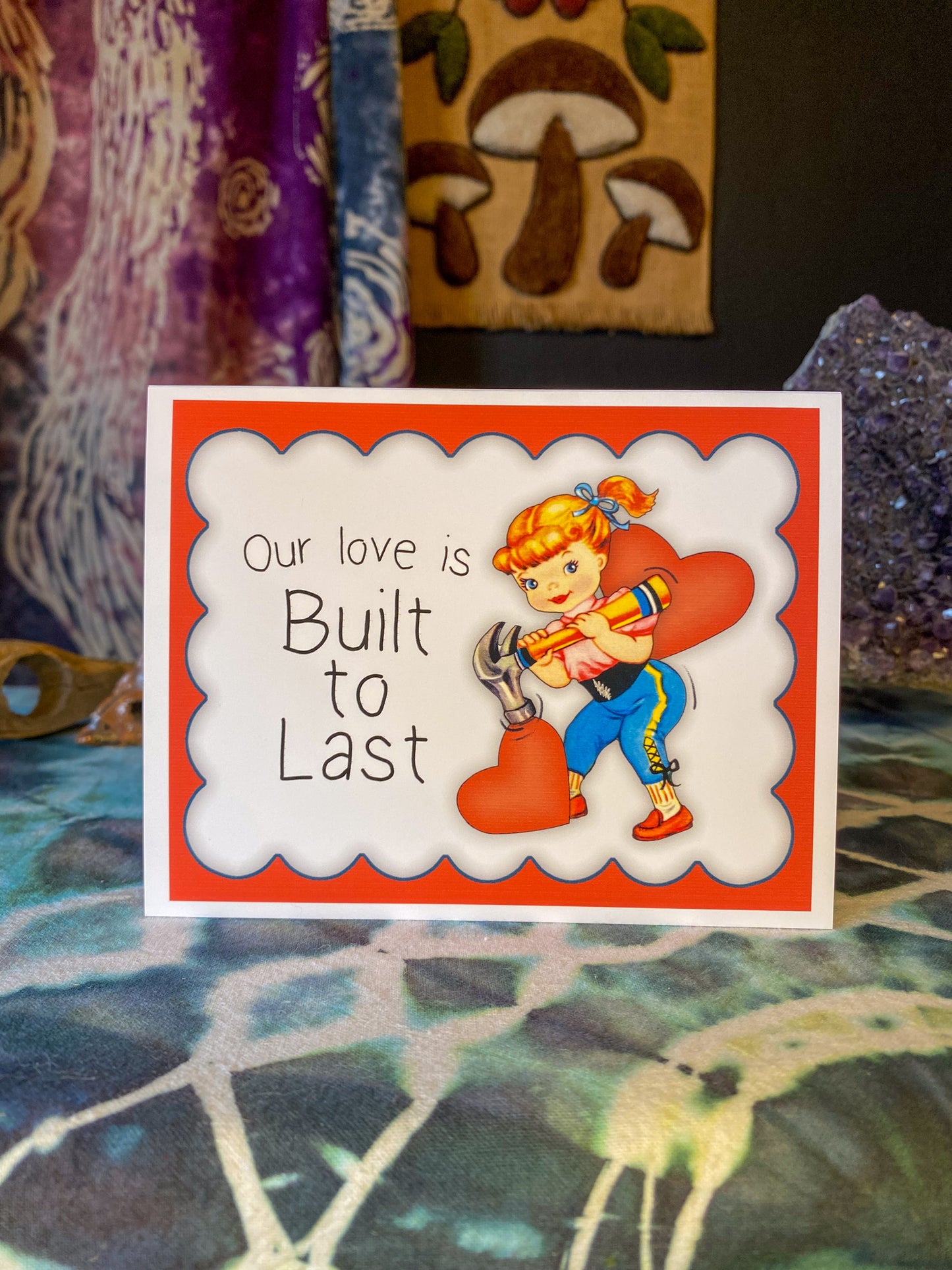 Dead - Built to Last Valentine Card