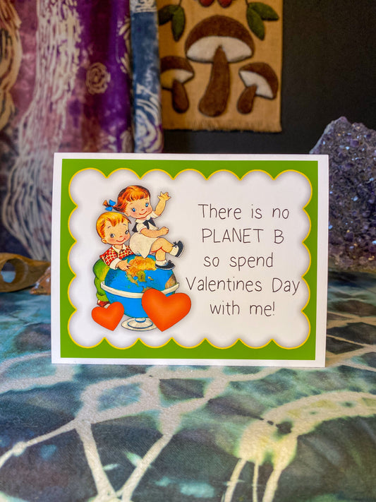 KGLW - Planet B Valentine Card