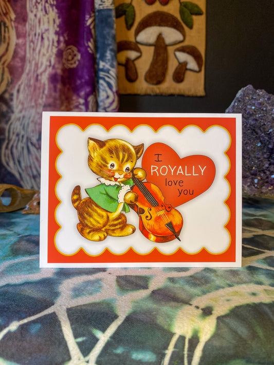 BMFS - Royally Love You Valentine Card