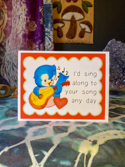 BMFS - Gild The Lily Valentine Card