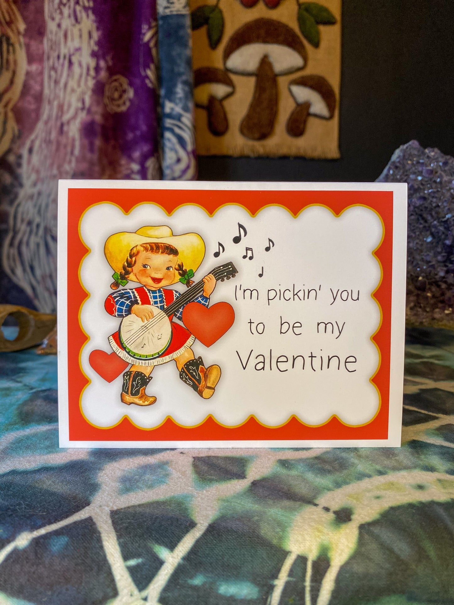 BMFS - I'm Pickin' You Valentine Card
