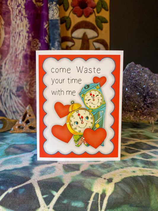 Phish - Waste Valentine Card