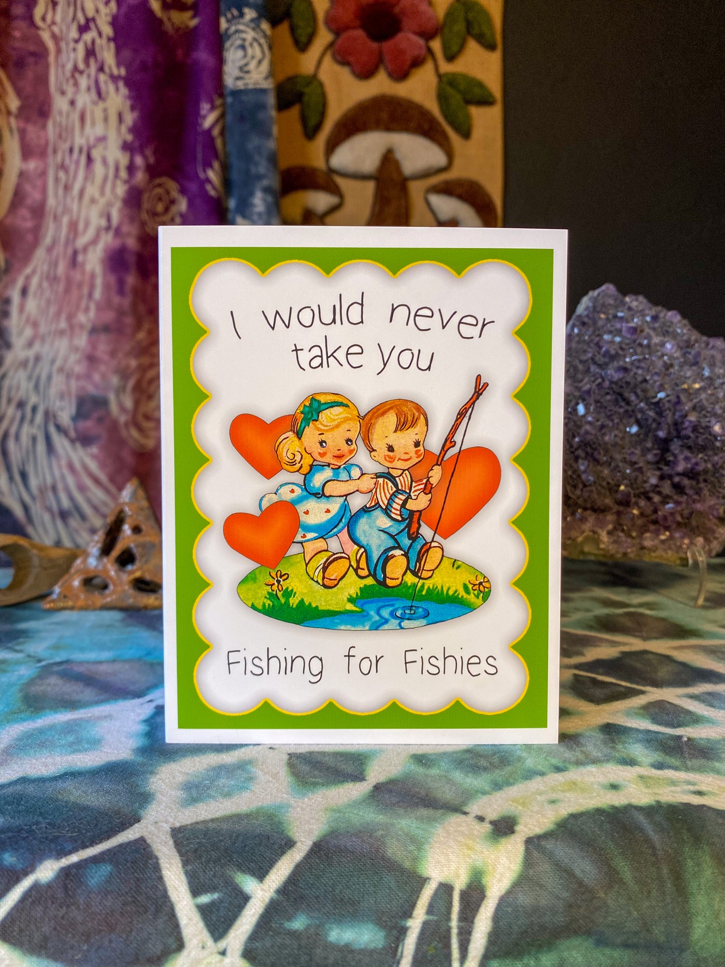 KGLW - Fishing for Fishies Valentine Card