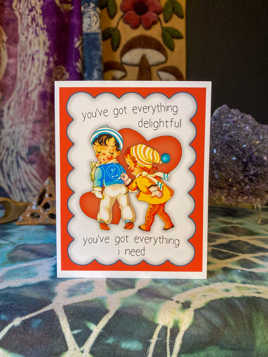 Dead - Sugar Magnolia Valentine Card