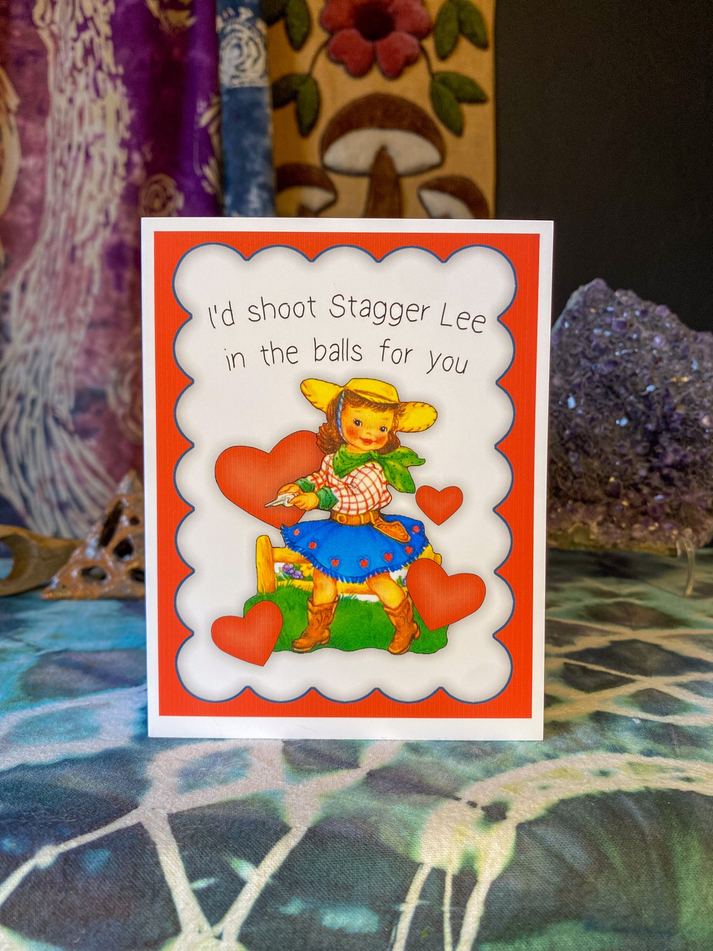 Dead - Stagger Lee Valentine Card