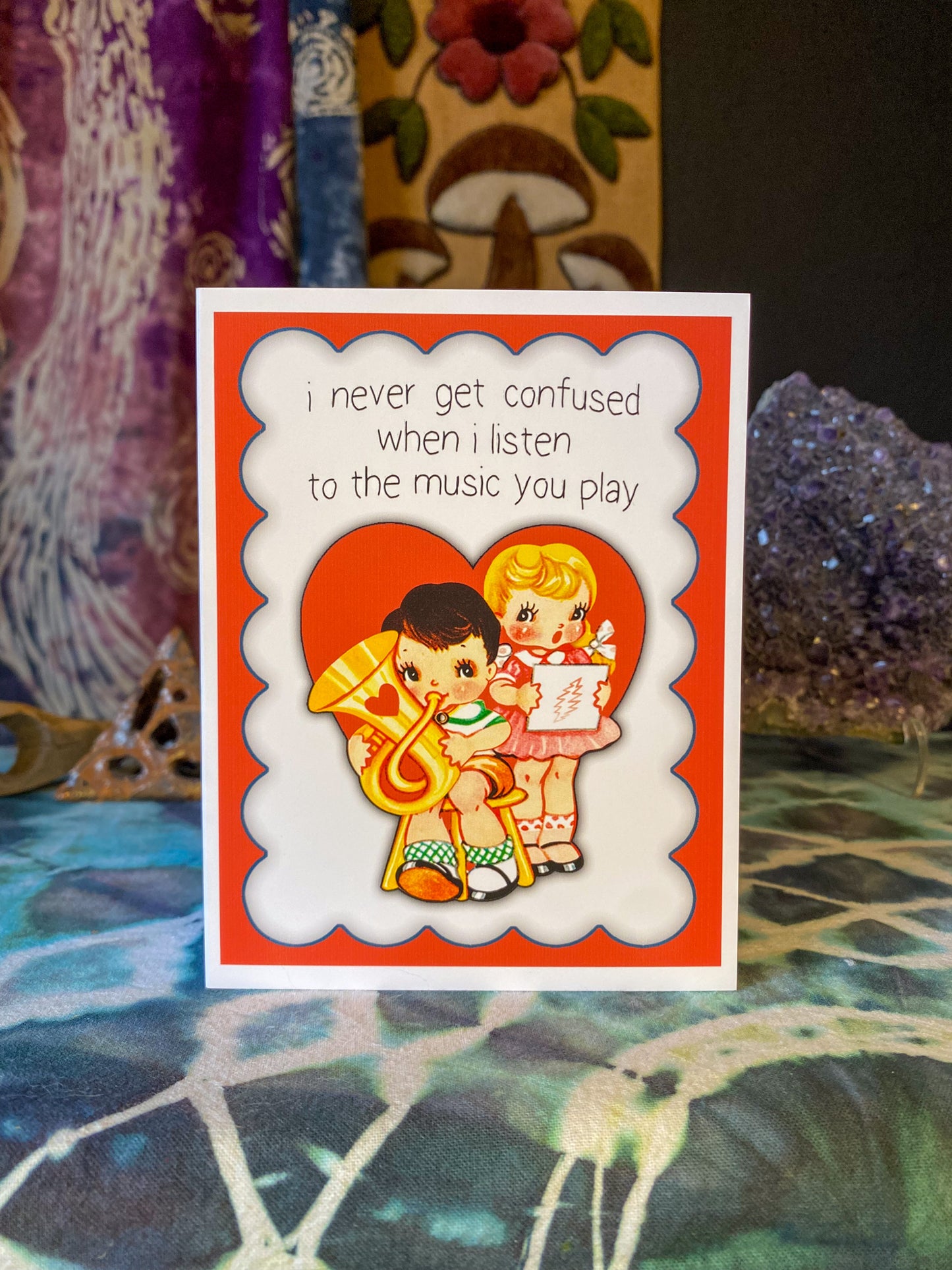 Dead - Franklin's Tower Valentine Card